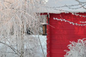 Garten winterfest