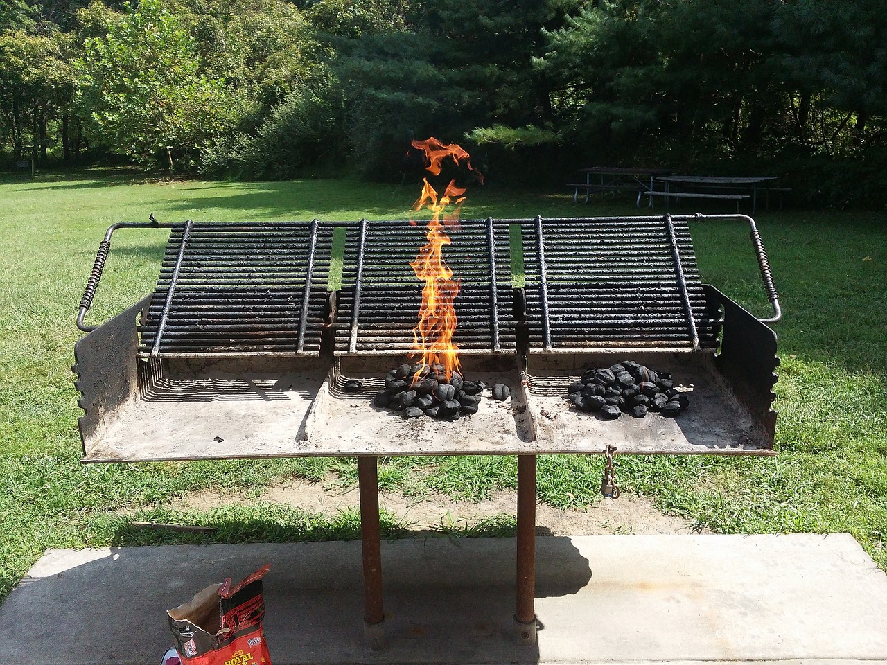 Grillparty im Garten